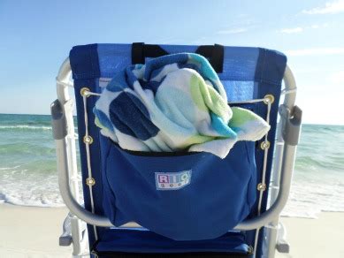 Rio Beach Chairs - Backpack Straps, Reclining Comfort, Cooler Pouch