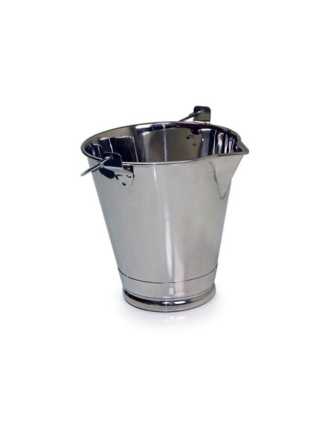 Stainless Steel Buckets With Spouts Syspal Uk