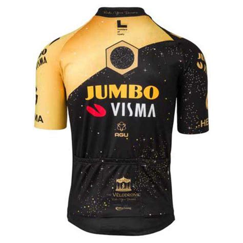 AGU Maillot De Manga Corta Jumbo Visma Replica Tour De France 2023 Bikeinn