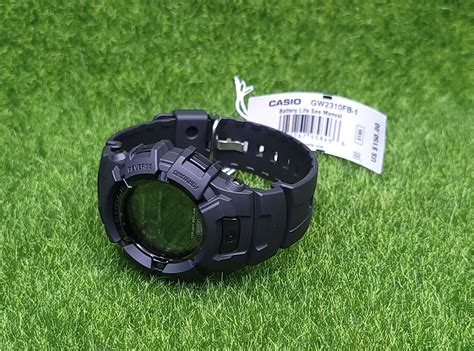 Casio G Shock Shock Resistant Tough Solar Wrist Watch Stealth Black