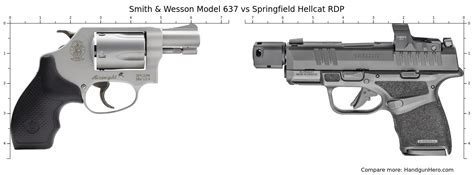 Smith Wesson Model Vs Springfield Hellcat Rdp Size Comparison