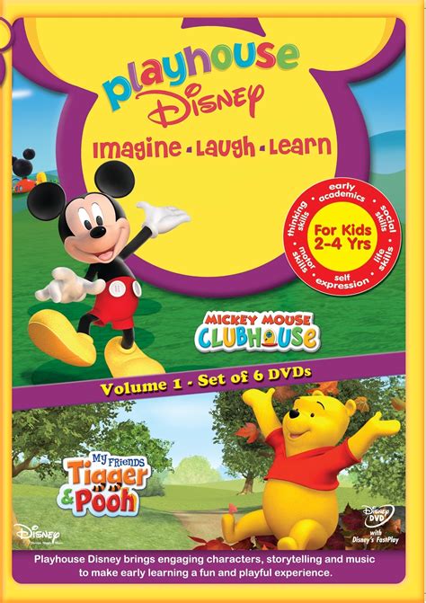 Mickey Mouse Club House Volume 1 My Friends Tigger Pooh Movies DVD