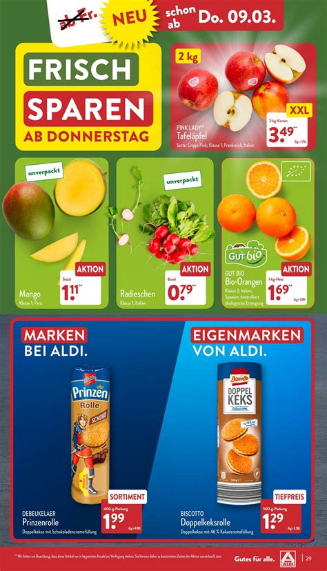 Aldi Nord Werbeprospekt Gültig Von 0603 Bis 1103 Seitenzahl 29