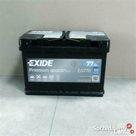 Akumulator Exide Premium 77Ah 760A Łomża