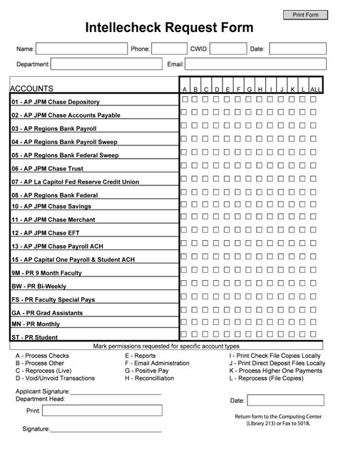 Fillable Online Webservices Ulm Intellecheck Request Form University