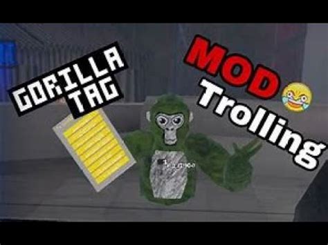 Trollujemy Innych Graczy W Gorilla Tag Z Mod Menu Youtube