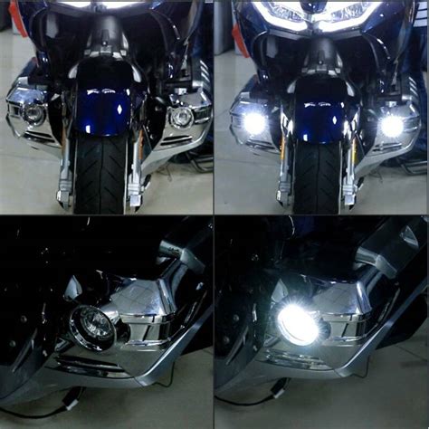 Led Fog Light W Attachment Kit Fit For Honda Goldwing 1800 Gl1800 2018 2020 Ebay