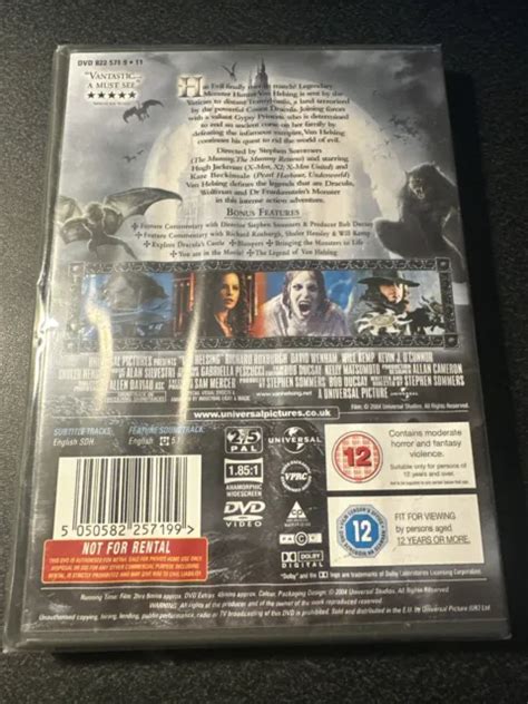 Van Helsing Dvd Hugh Jackman Kate Beckinsale Eur