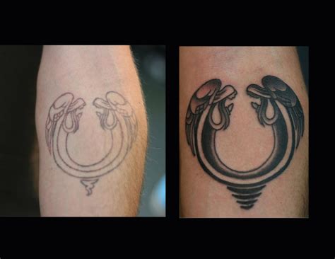 Twin Angels Rework By Lucky Cat Tattoo On Deviantart