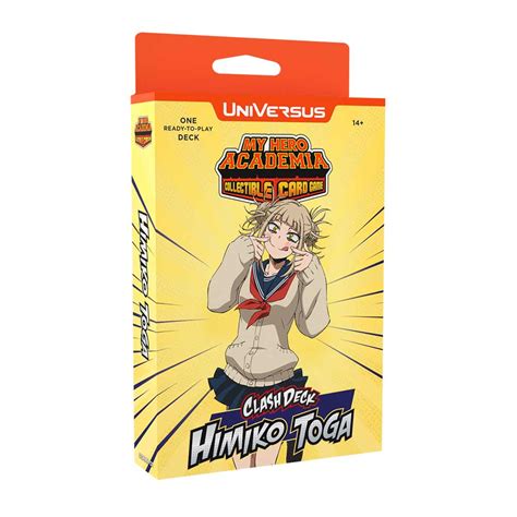 My Hero Academia Tcg Jet Burn Clash Deck Ochaco Uraraka Himiko