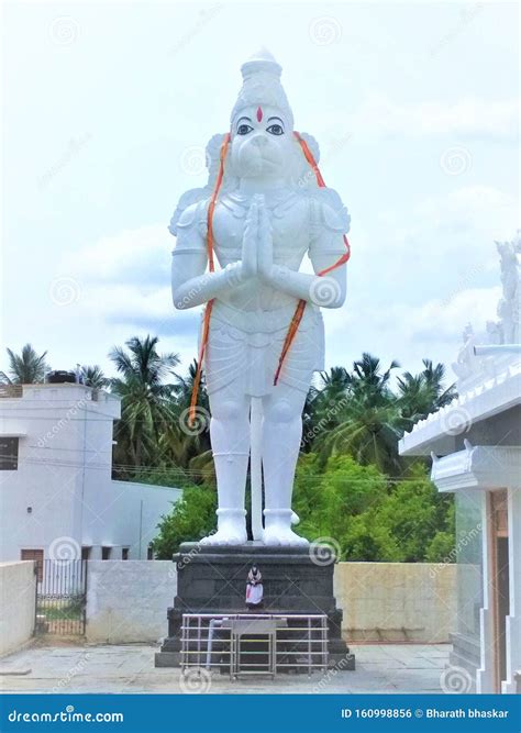 Lord Hanuman stock photo. Image of lord, temple, anjaneya - 160998856