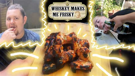 Chicken Wings In Honig Whisky Marinade Grillen Mal Anders Prod By