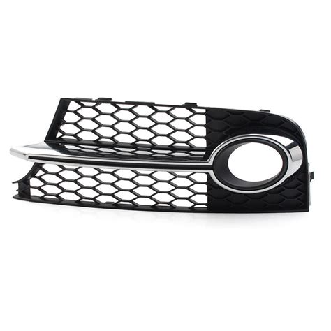 Front Bumper Honeycomb Fog Light Grille Cover For Audi TT MK2 S LINE