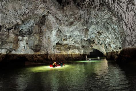 Images of Secret River Caves in Slovenia, Eastern Europe