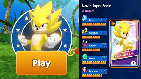 Sonic Dash Super Sonic Unlocked And Fully Upgraded All Legendary Characters Unlocked Youtube