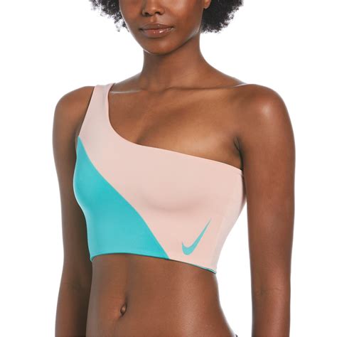 Nike Swimming Icon Colourblock In Bikini Top Studio