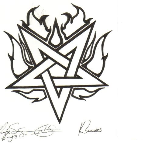 Pentagram Stencil