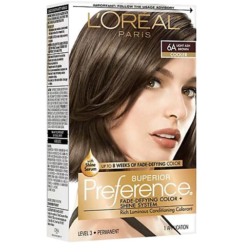 Loreal Preference Brown Hair Color Shades Chart - Infoupdate.org