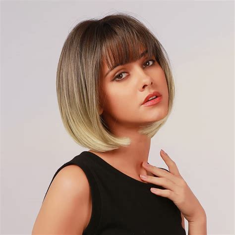 Nayoo Blonde Bob Wig With Bangs For Sale Mesa Az Nellis Auction