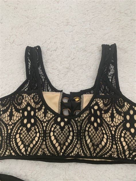 Lace Bikini Set Women S Fashion Swimwear Bikinis Swimsuits On