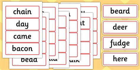 Phase 5 Flashcards Alternative Graphemes Teacher Made