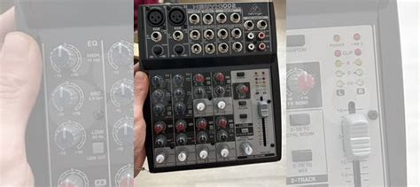 Микшерный пульт Behringer xenyx 1002 купить в Москве | Хобби и отдых ...