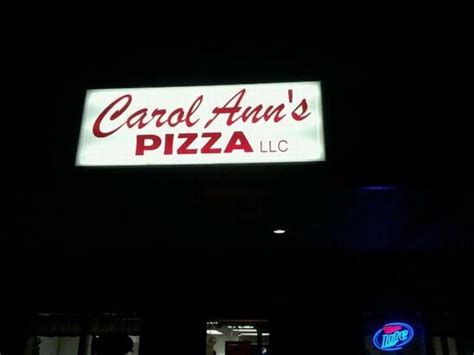 Menu At Carol Ann S Pizza Llc Pizzeria Hubertus