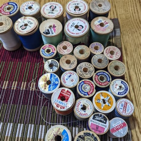 Vintage Thread Spool Etsy