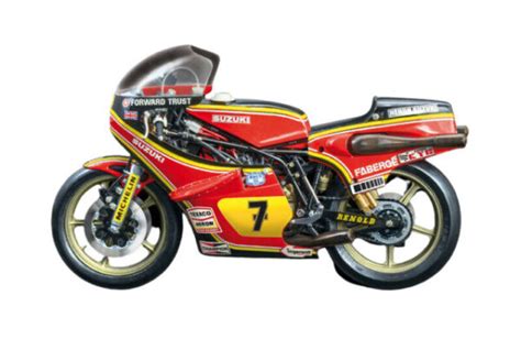 Italeri Suzuki RG 500 XR27 Heron Team 1978 Barry Sheene Scale 1 9 Model