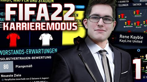 FIFA 22 KARRIEREMODUS 1 UNSER EIGENER VEREIN ENDLICH GEHT ES LOS