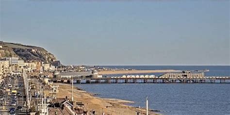 Webcam Seebrücke Englisch Kanal Hastings