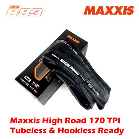 Jual Ban Maxxis High Road Tr Black Tubeless Ready Hookless X C