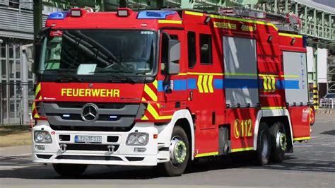 Tulf Showfahrt Der Chempark Werkfeuerwehr Leverkusen Em Nrw Youtube