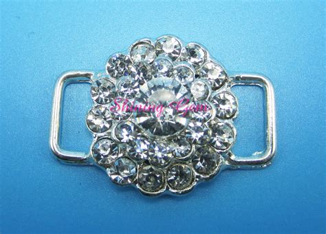 Luxury Swimwear Rhinestone Swimsuit Beachwear Jewel Bathing Suit Center Bikini Connectors BCC