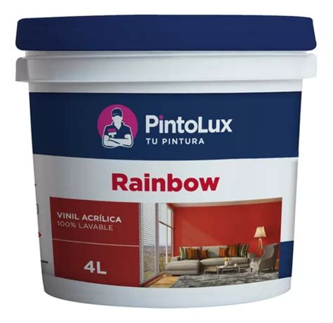 Pintura Pintolux Rainbow Mate Gal N L Acr Lica