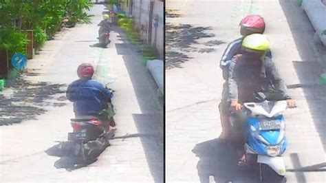 Motor Pegawai Bank Di Surabaya Digondol 2 Bandit Saat Survei Rumah