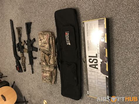 Two Rifles And A Shotgun Airsoft Hub Buy Sell Used Airsoft