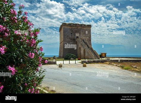 Torre Lapillo A Porto Cesareo In Puglia Nel Salento Stock Photo Alamy