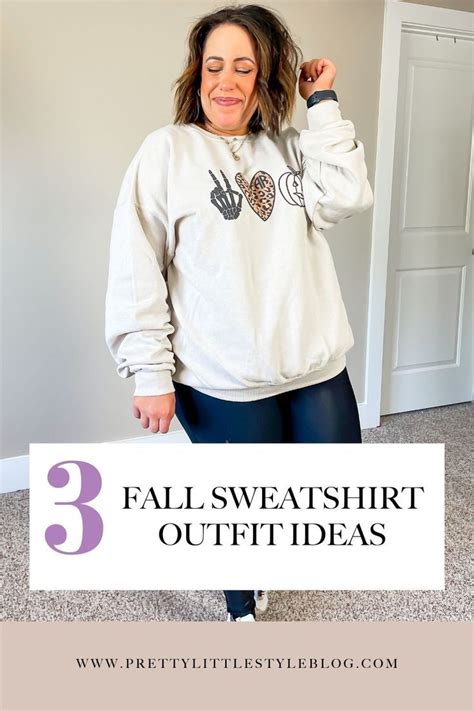 Cozy Fall Sweatshirt Outfit Ideas For Midsize Curvy Girls