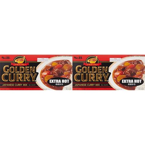 Amazon S B Golden Curry Sauce Mix Extra Hot Ounce Pack Of Everything Else