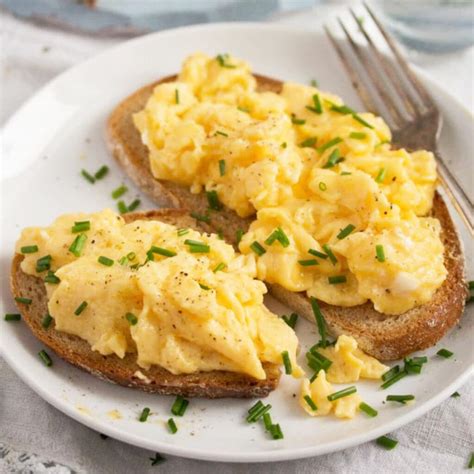 Scrambled Eggs On Toast Where Is My Spoon