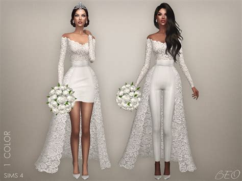 The Sims 4 Wedding Dresses Top 10 The Sims 4 Wedding Dresses Find The