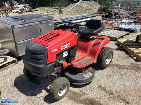 Huskee LT 3800 Lawn And Garden Tractor With A 38 Wide Cutting Mower