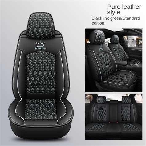 Pu Leather Car Seat Cover Myvi Axia Saga Wira Viva Satria Kenari Kelisa