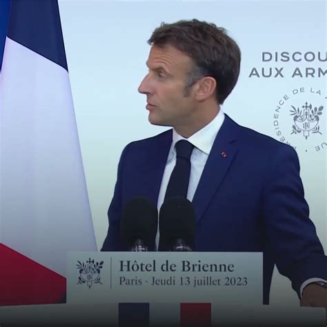 Emmanuel Macron on Twitter Des armées fortes et cohérentes sont la