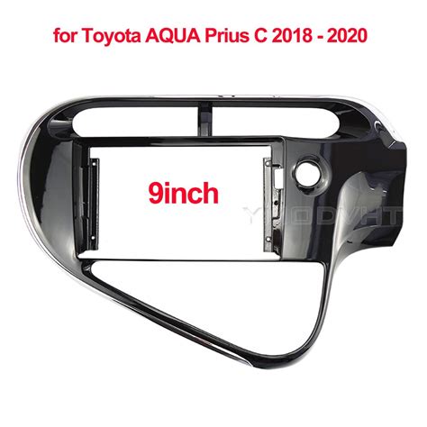 Polegada Fascia R Dio Do Carro Para Toyota Aqua Prius C