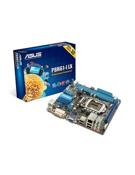 Asus P8h61 I Lx Scheda Madre Lga 1155 Socket H2 Mini Itx Intel® H61