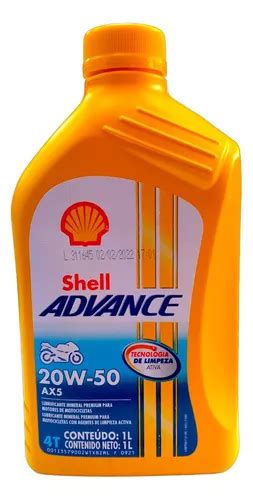 Shell Advance Moto 4t Ax5 20w50 Mineral Sl Ma MercadoLibre