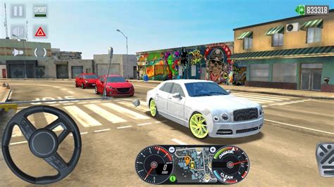 Taxi Sim 2020 Luxury Car Bentley Mulsanne Driving Miami City Wheel