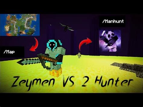 Minecraft Manhunt Ama Demir Setli Avc Ya Kar Youtube